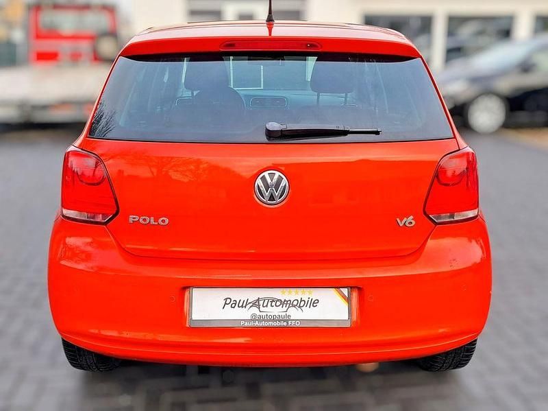 Gebraucht VW Polo Team 60 PS (44 kW) 2010 Orange Kleinwagen