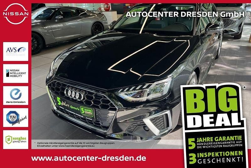 Mythosschwarz metallic Gebraucht 2025 Audi A4 S-Line Kombi | 34.290 € (Guter Preis) - Bild 1/4