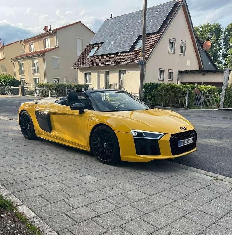Gebraucht Audi R8 Spyder Design 610 PS (448 kW) 2018 Gelb Cabrio