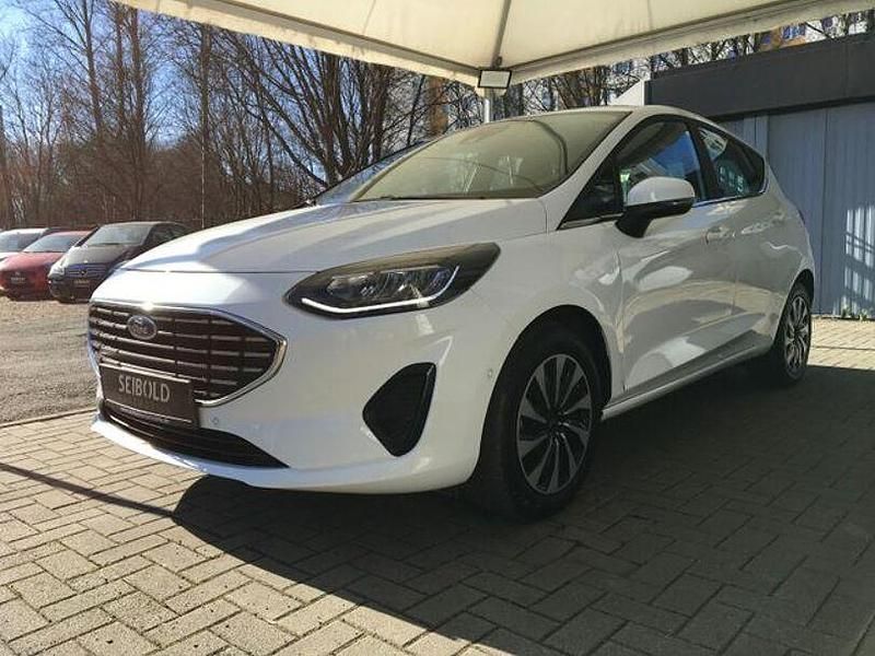 Gebraucht Ford Fiesta Titanium 75 PS (55 kW) 2023 Weiß Kleinwagen