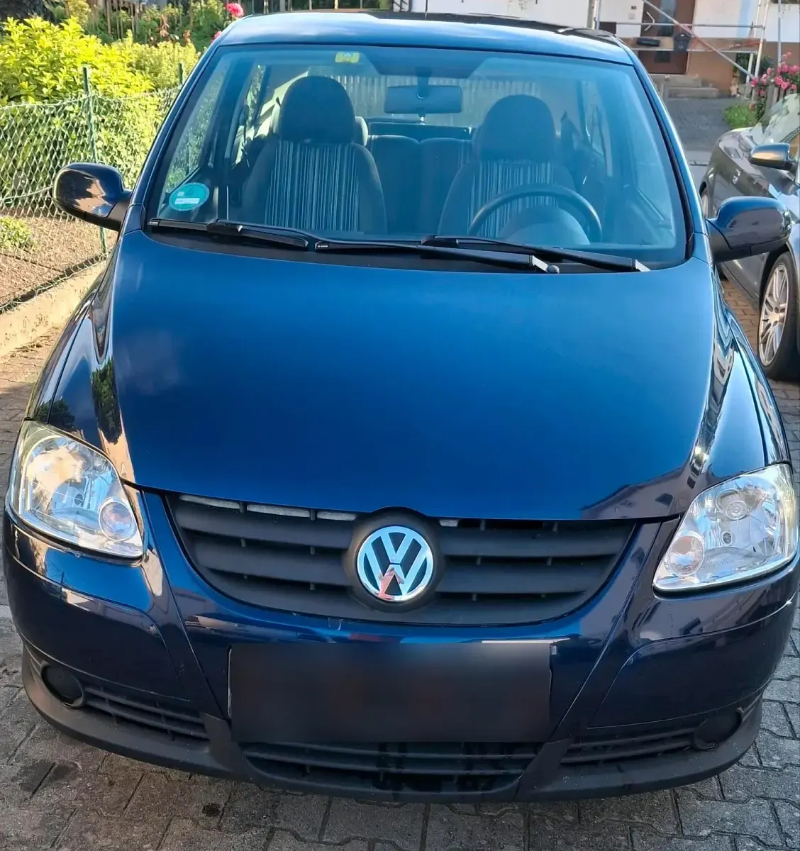 Gebraucht VW Fox 60 PS (44 kW) 2007 Blau Kleinwagen