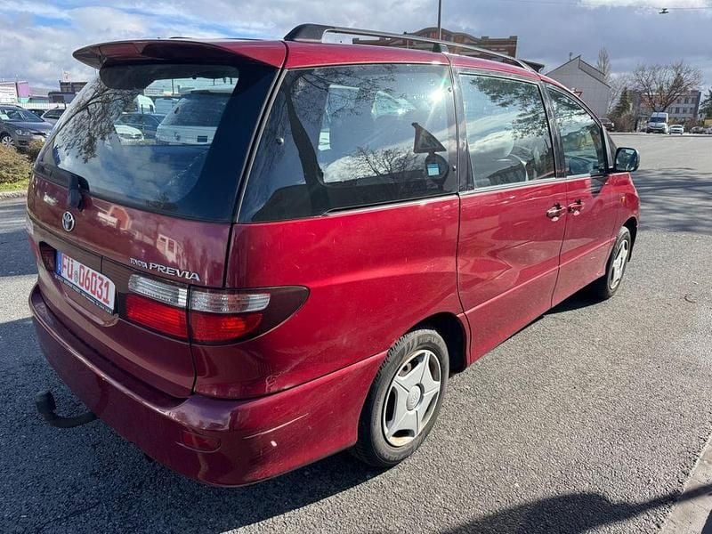 Gebraucht Toyota Previa 156 PS (114 kW) 2000 Rot Van / Kleinbus