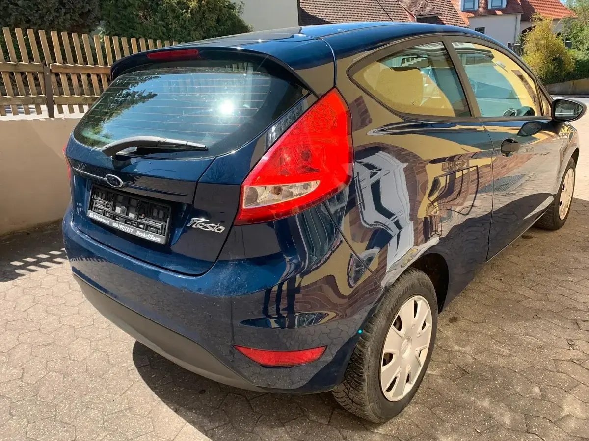 Gebraucht Ford Fiesta 60 PS (44 kW) 2009 Blau Limousine