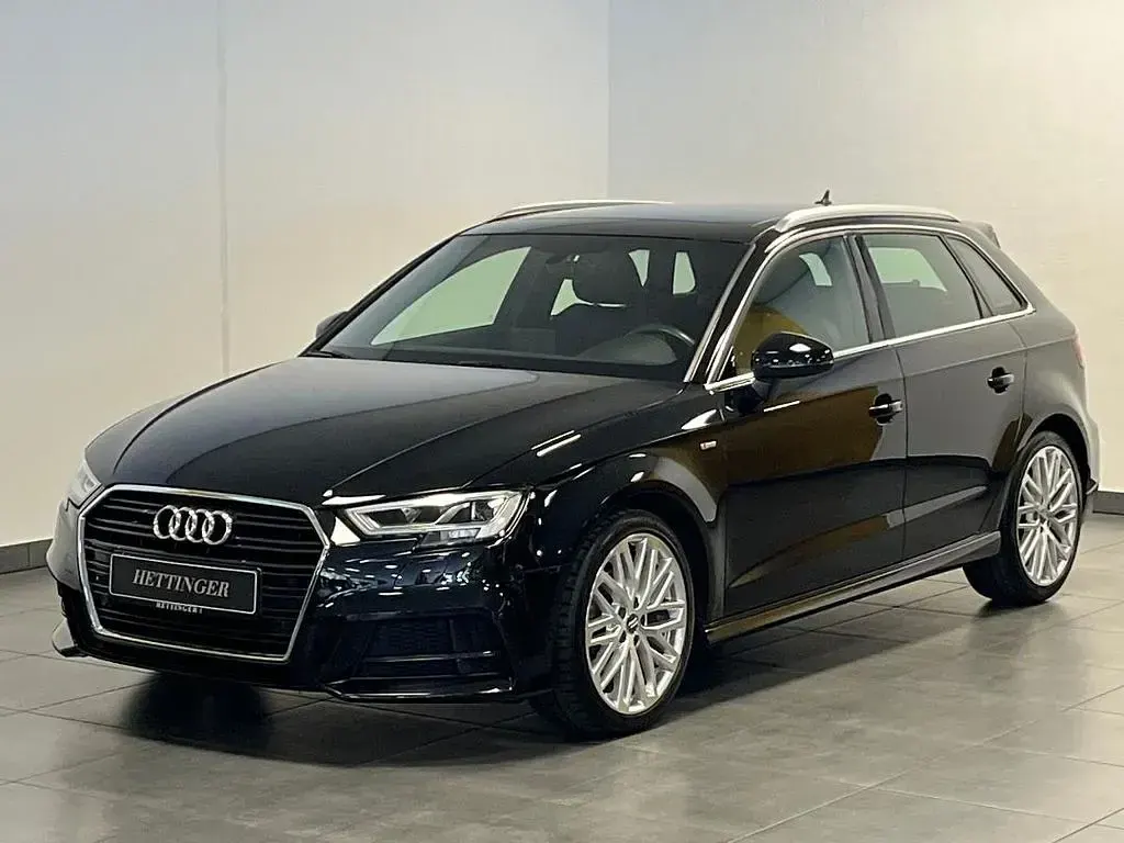Gebraucht Audi A3 S-Line 150 PS (110 kW) 2018 Schwarz Limousine