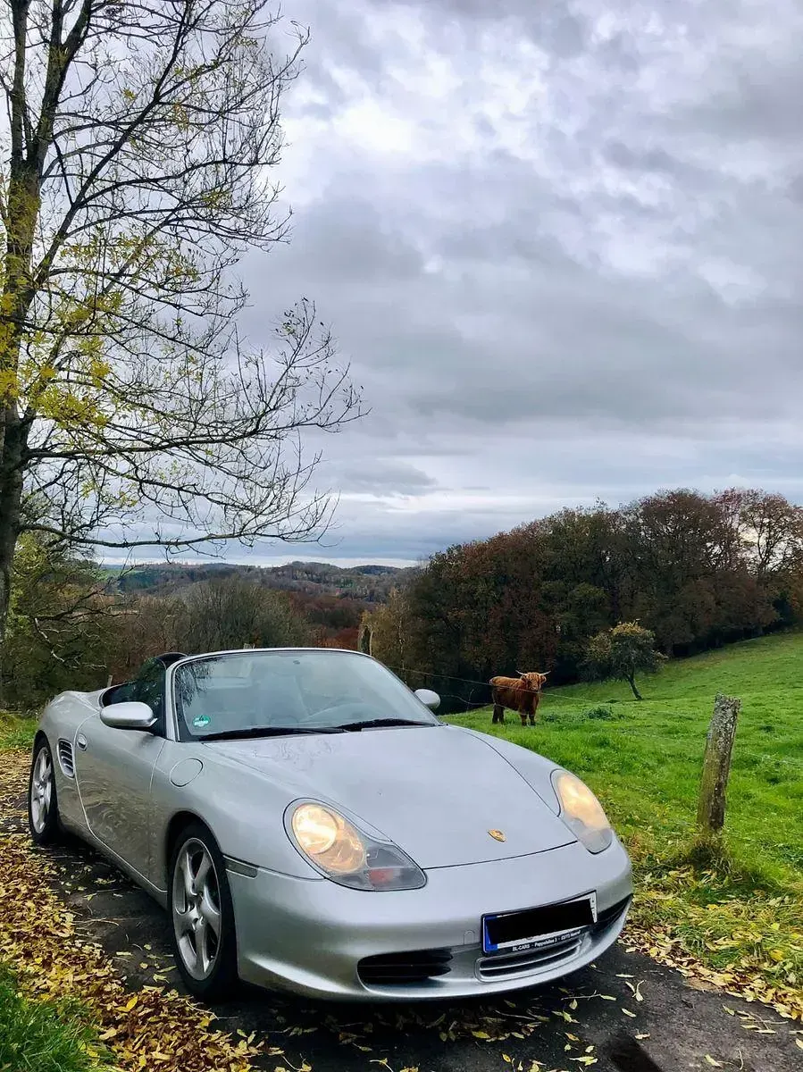 Gebraucht Porsche Boxster S 260 PS (191 kW) 2003 Silber Cabrio