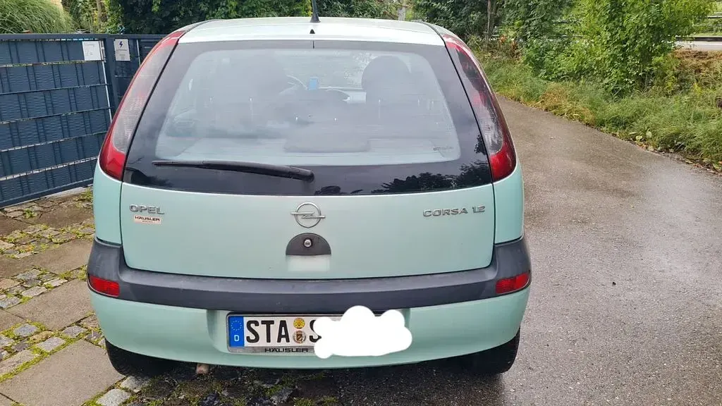 Gebraucht Opel Corsa Comfort 75 PS (55 kW) 2001 Grün Kleinwagen