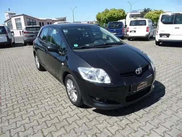 Gebraucht Toyota Auris Luna 124 PS (91 kW) 2009 Schwarz Kleinwagen