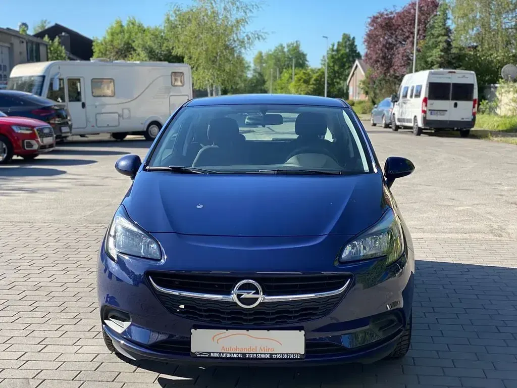 Gebraucht Opel Corsa Edition 90 PS (66 kW) 2017 Blau Kleinwagen