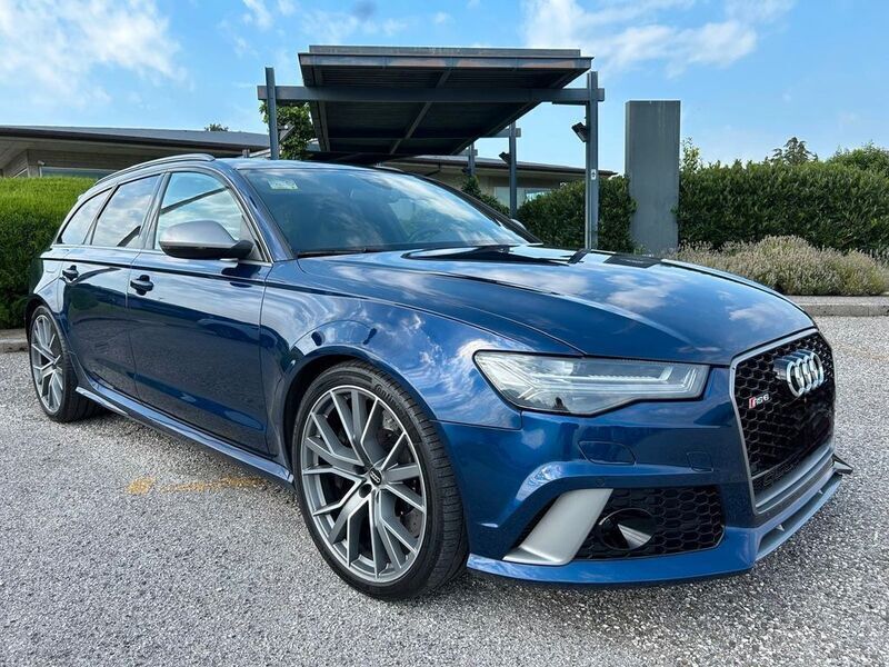 Blau Gebraucht 2016 Audi RS6 Performance Kombi | 40.000 € - Bild 1/4