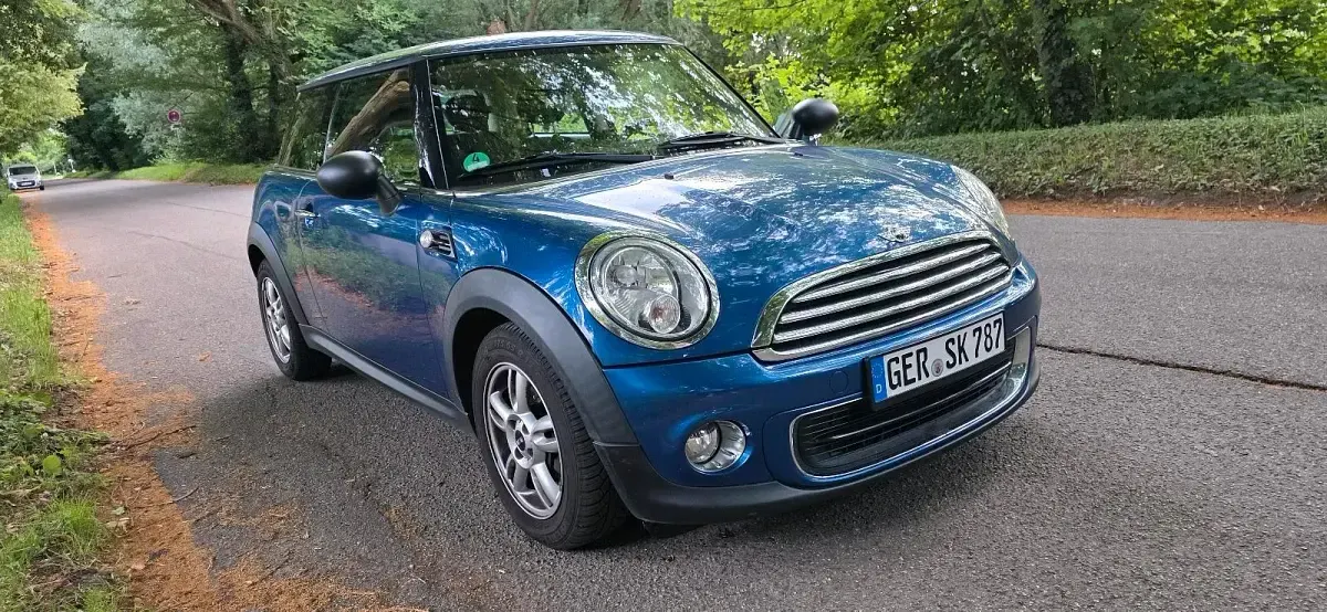 Gebraucht Mini ONE 98 PS (72 kW) 2012 Blau Kleinwagen