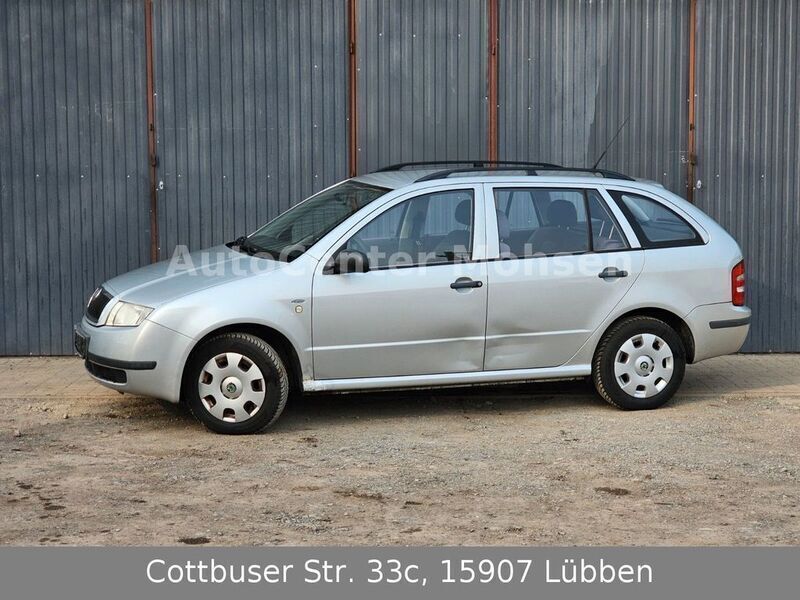 Silber Gebraucht 2002 Skoda Fabia Classic Kombi | 599 € (Superpreis) - Bild 1/4