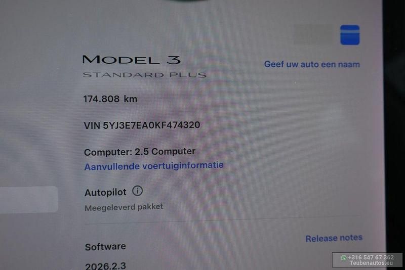 Gebraucht Tesla Model 3 Standard Range 175 kW (238 PS) 2019 Blau Limousine
