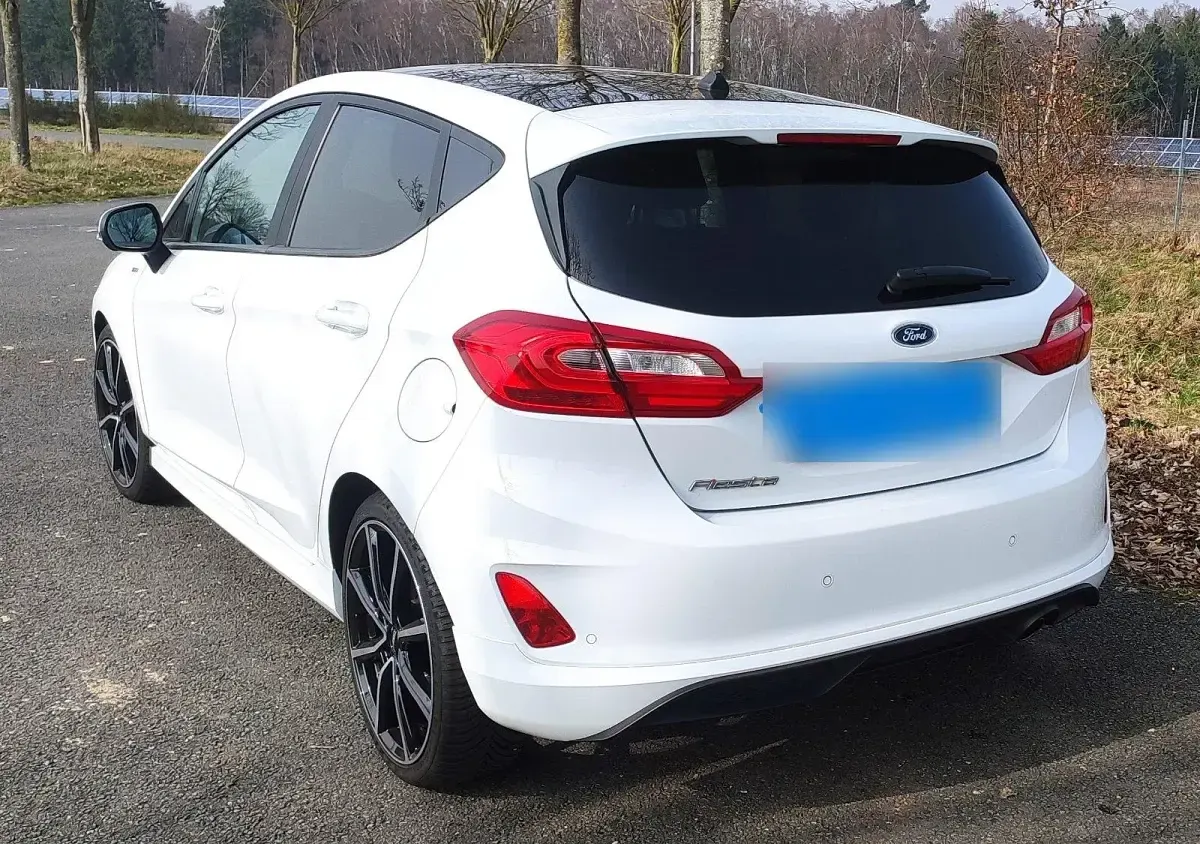 Gebraucht Ford Fiesta ST-Line 125 PS (91 kW) 2019 Weiß Kleinwagen