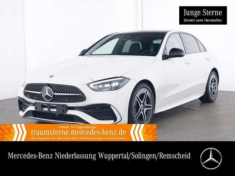 Weiß Gebraucht 2024 Mercedes C300 Advanced Plus Limousine | 51.990 € (Teuer) - Bild 1/3