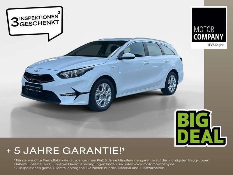 (wd) cararraweiss Gebraucht 2024 Kia Ceed Sportswagon Vision Kombi | 21.989 € (Superpreis) - Bild 1/4