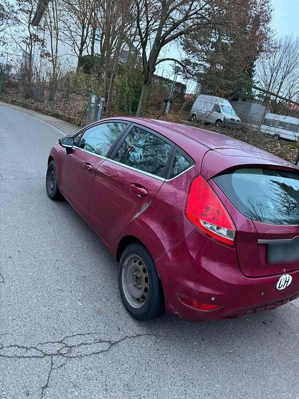 Gebraucht Ford Fiesta 2009 Rot Kleinwagen