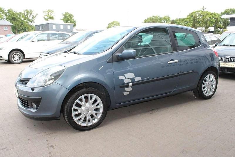 Gebraucht Renault Clio III Exception 111 PS (81 kW) 2006 Grey blue Kleinwagen