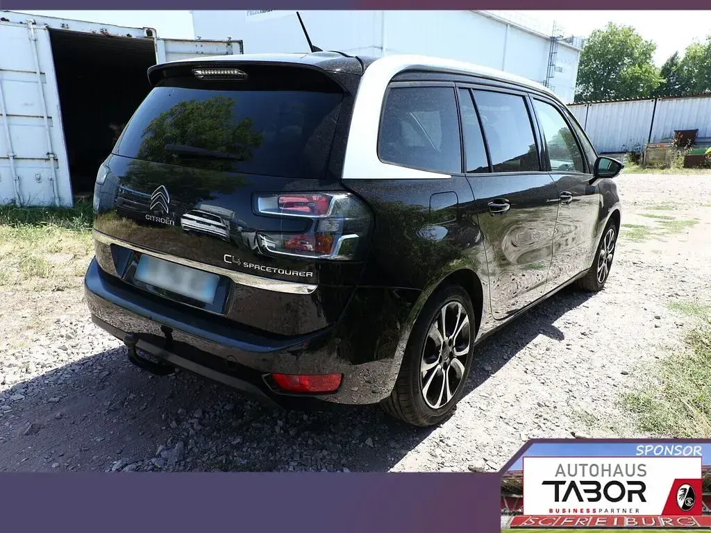 Gebraucht Citroën C4 SpaceTourer PureTech 131 PS (96 kW) 2020 Schwarz Van / Kleinbus
