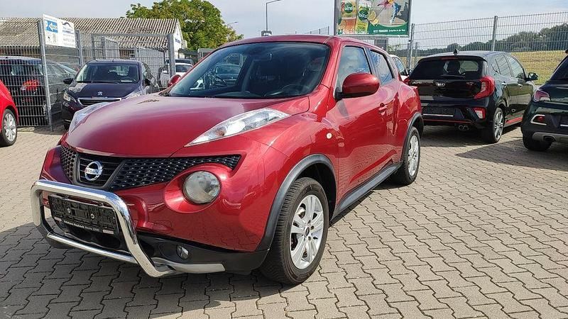 Rot Gebraucht 2010 Nissan Juke Tekna SUV | 5.790 € (Fairer Preis) - Bild 1/4