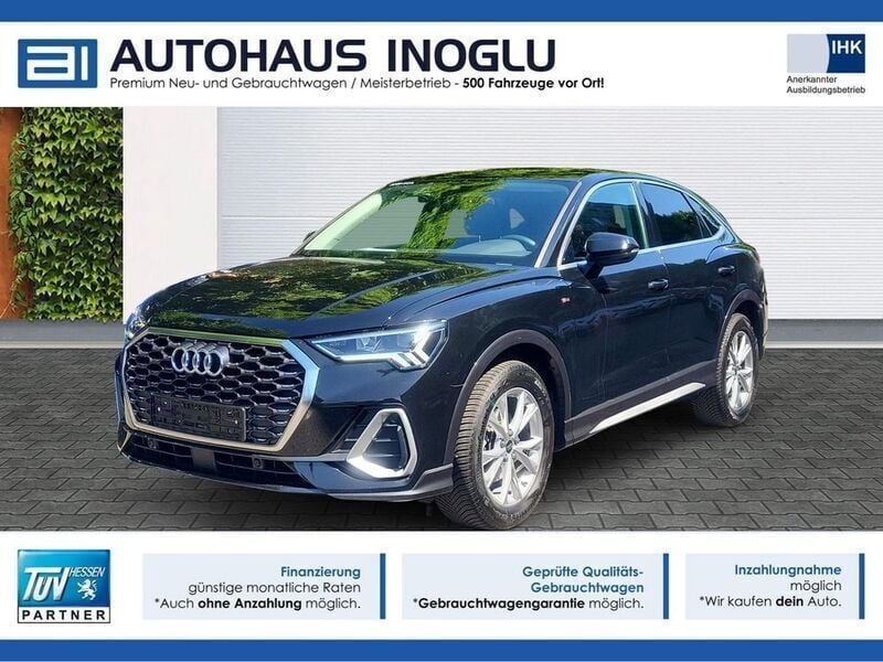 Schwarz Gebraucht 2024 Audi Q3 Sportback S-Line SUV | 36.480 € (Superpreis) - Bild 1/4
