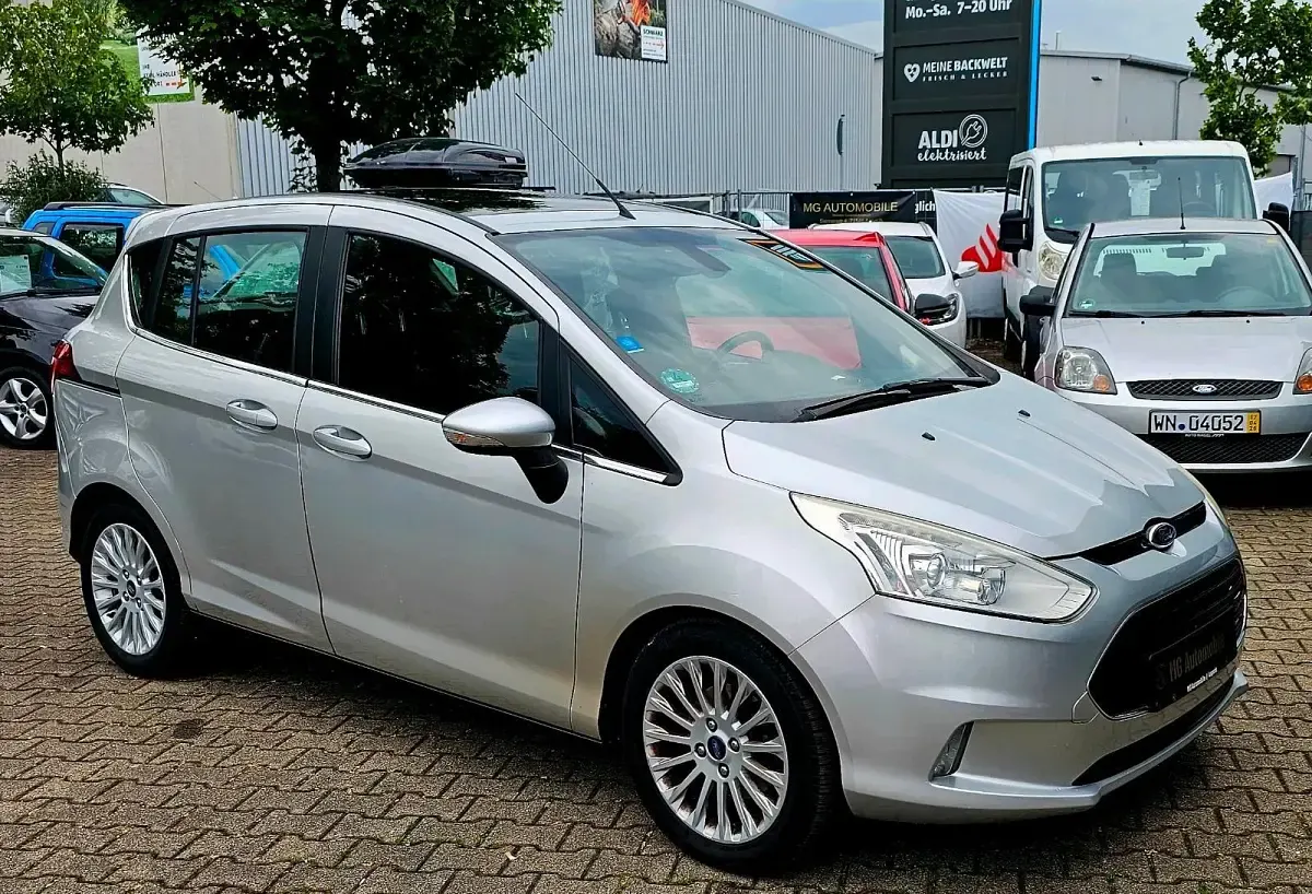 Gebraucht Ford B-MAX Titanium 120 PS (88 kW) 2013 Silber Van / Kleinbus