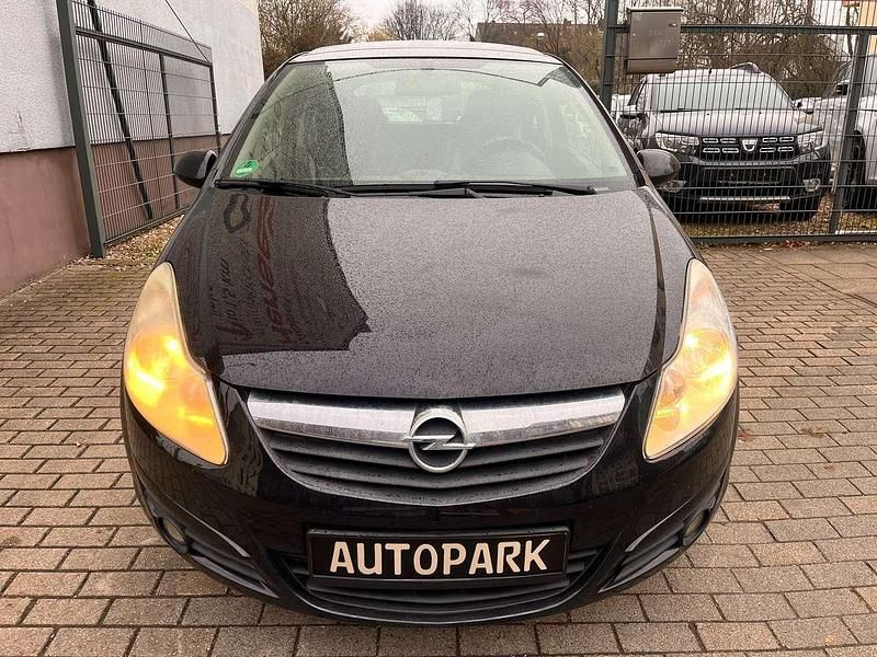 Saphirschwarz mi2 Gebraucht 2007 Opel Corsa Cosmo Kleinwagen | 799 € (Superpreis) - Bild 1/4