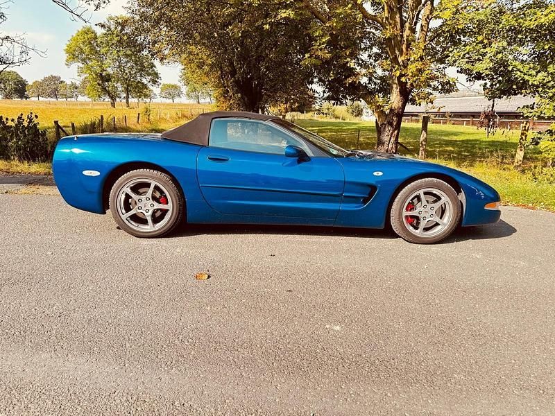 Blau Gebraucht 2006 Corvette C5 Cabrio | 28.500 € - Bild 1/4