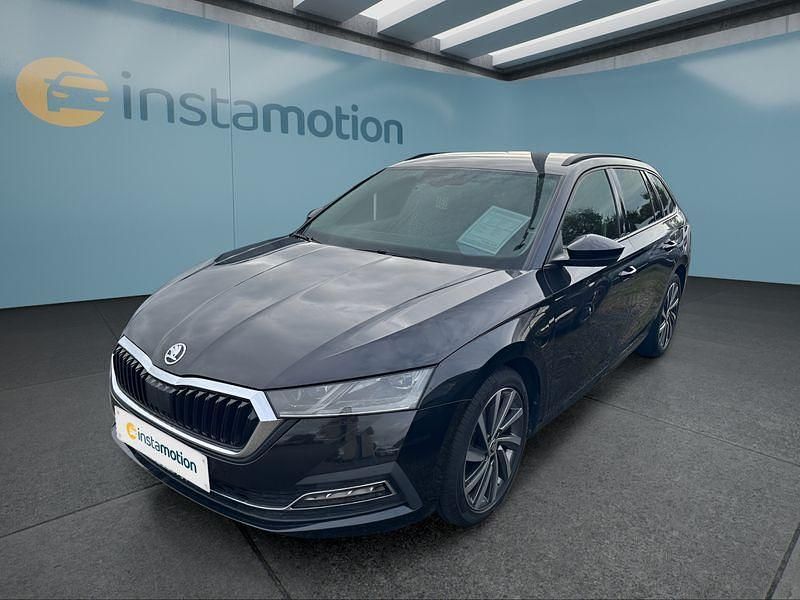Schwarz Gebraucht 2021 Skoda Octavia Kombi | 23.999 € - Bild 1/4