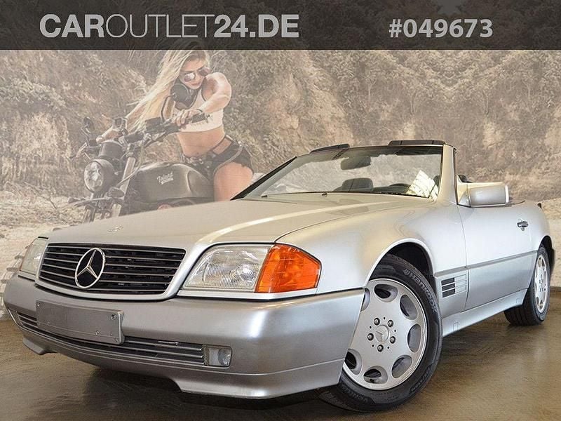 Silber Gebraucht 1992 Mercedes SL300 Cabrio | 11.980 € - Bild 1/4