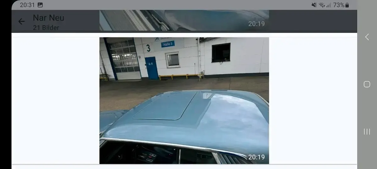 Gebraucht Mercedes SLC280 177 PS (130 kW) 1976 Blau Coupé
