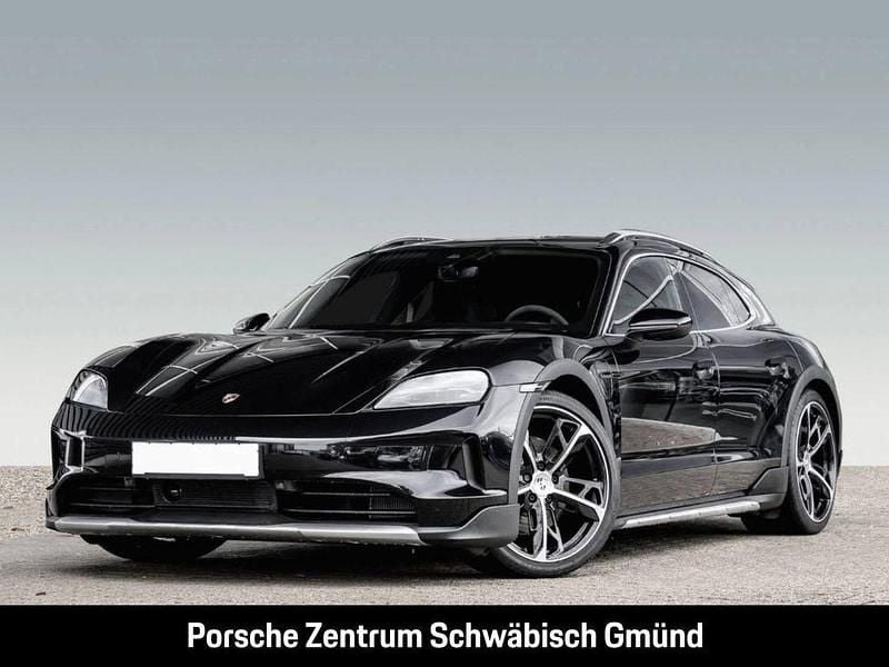 Tiefschwarzmetallic Gebraucht 2025 Porsche Taycan Cross Turismo Limousine | 102.880 € (Fairer Preis) - Bild 1/4