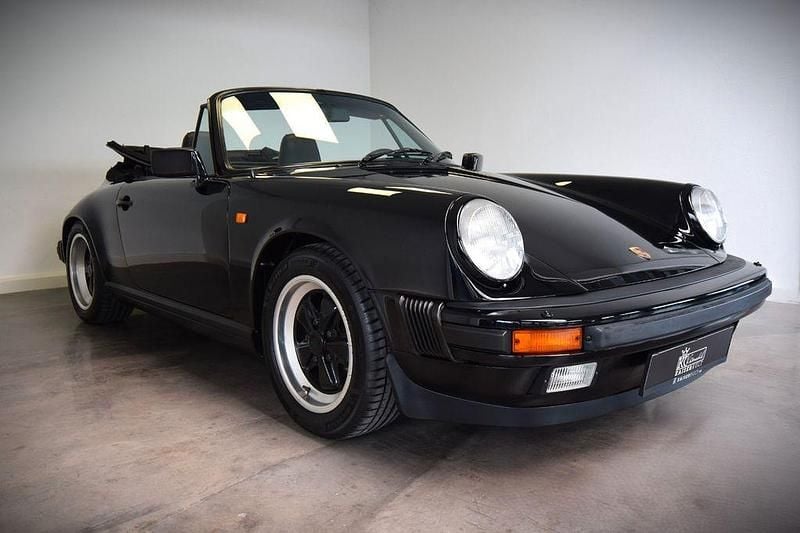 Gebraucht Porsche 911 231 PS (169 kW) 1987 Schwarz Cabrio