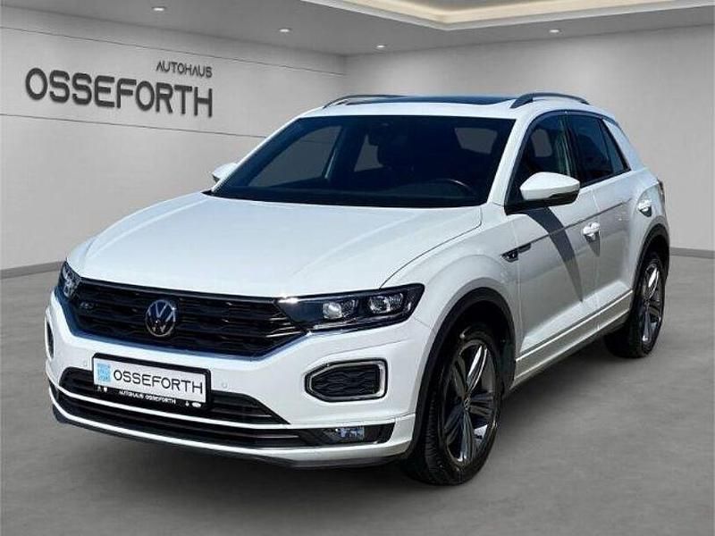 Weiss Gebraucht 2021 VW T-Roc Sportline SUV | 24.990 € (Fairer Preis) - Bild 1/4