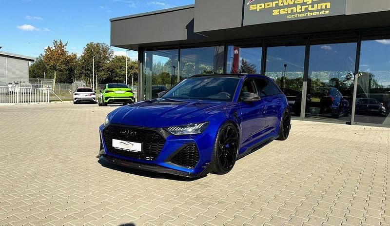 Blau Gebraucht 2023 Audi RS6 Sport Limousine | 248.985 € - Bild 1/4