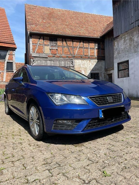 Blau Gebraucht 2019 Seat Leon ST XCELLENCE Kombi | 12.499 € (Guter Preis) - Bild 1/4