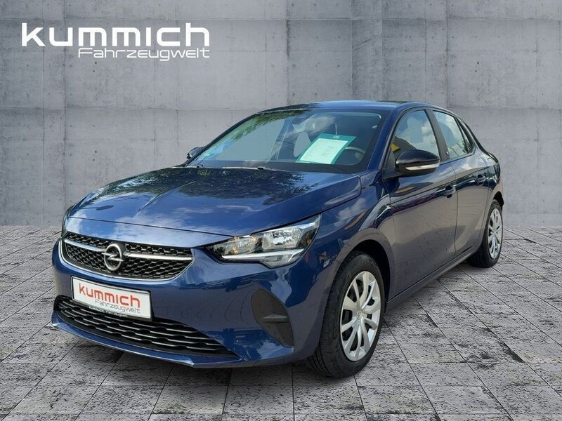 Nautic blau (blau) Gebraucht 2021 Opel Corsa-e Kleinwagen | 14.890 € (Etwas zu teuer) - Bild 1/4
