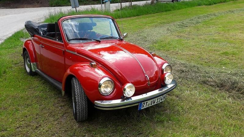 Rot Gebraucht 1972 VW Käfer Cabrio | 22.990 € - Bild 1/4