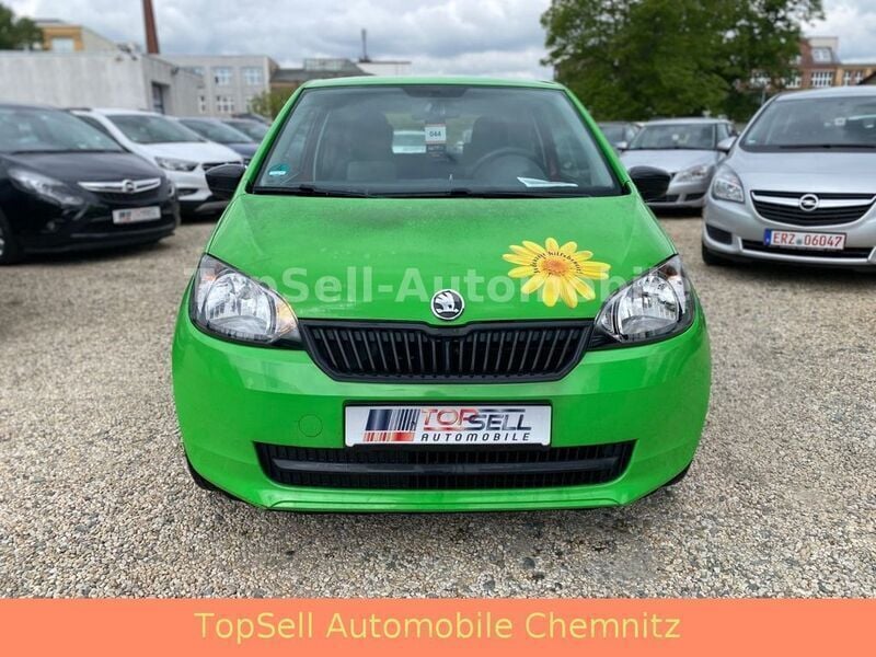 Grün Gebraucht 2013 Skoda Citigo Active Kleinwagen | 2.000 € - Bild 1/4
