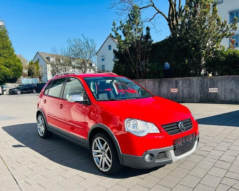 Gebraucht VW Polo Cross 69 PS (50 kW) 2008 Rot Kleinwagen