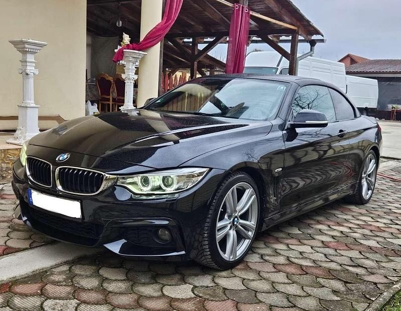 Gebraucht BMW 420 M Sport 184 PS (135 kW) 2015 Black sapphire metallic Cabrio