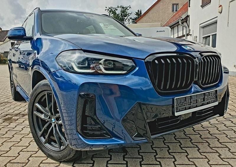 Blau Gebraucht 2024 BMW X3 M Sport SUV | 47.400 € (Superpreis) - Bild 1/4