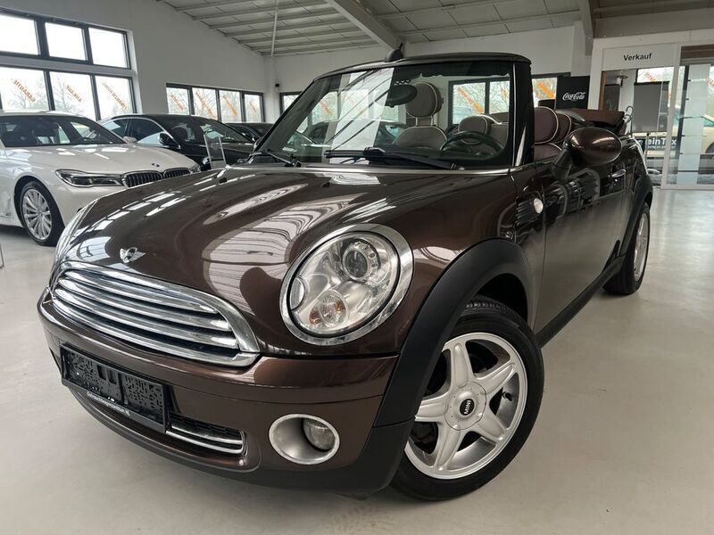 Braun Gebraucht 2010 Mini Cooper Cabriolet Cabrio | 10.950 € - Bild 1/4
