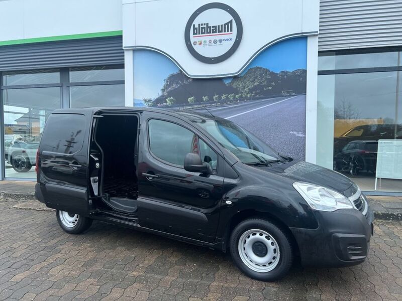 Gebraucht Peugeot Partner Premium 99 PS (72 kW) 2018 Schwarz Van / Kleinbus