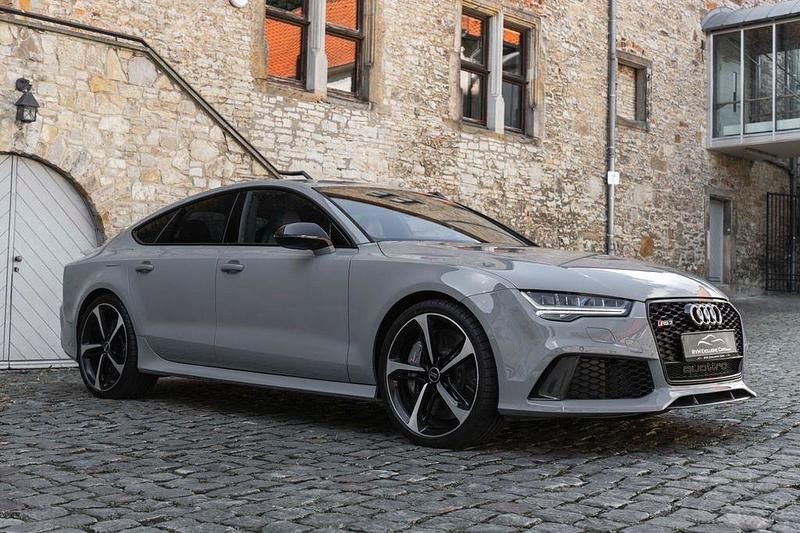 Grau Gebraucht 2018 Audi RS7 Performance Kleinwagen | 49.999 € (Fairer Preis) - Bild 1/4