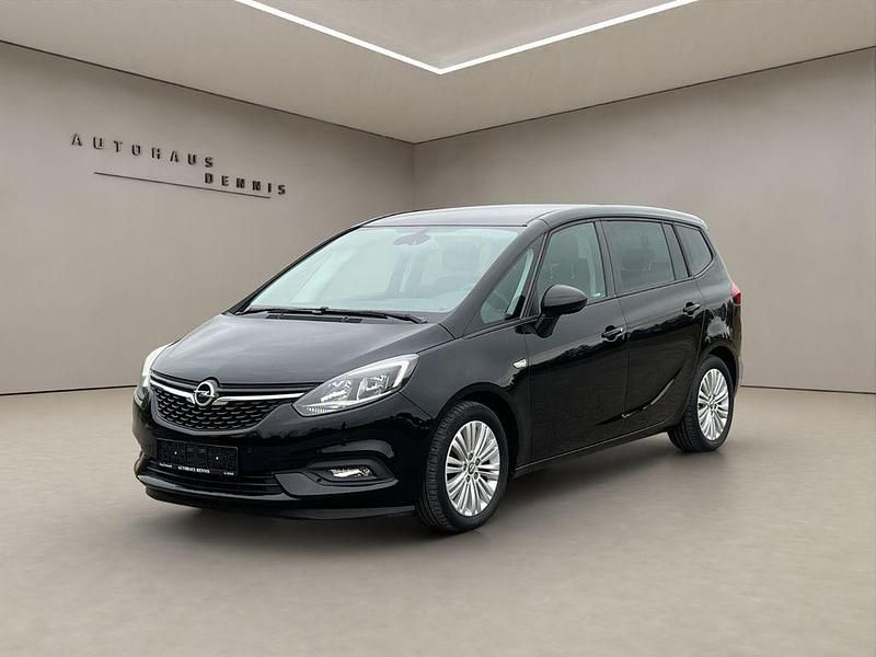 Schwarz Gebraucht 2018 Opel Zafira Tourer Van / Kleinbus | 10.990 € (Superpreis) - Bild 1/4