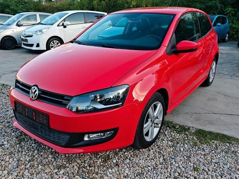 Rot Gebraucht 2010 VW Polo Team Kleinwagen | 4.990 € (Fairer Preis) - Bild 1/4