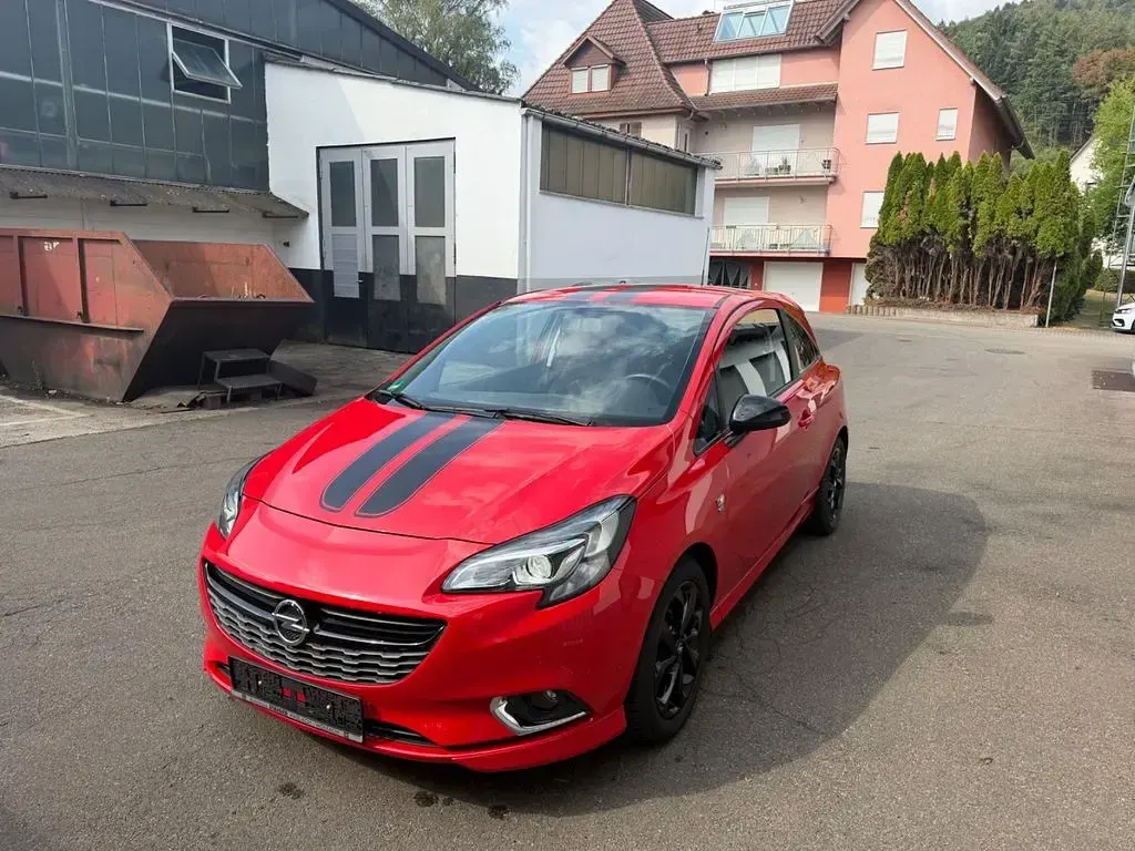 Gebraucht Opel Corsa Color Edition 90 PS (66 kW) 2015 Rot Kleinwagen