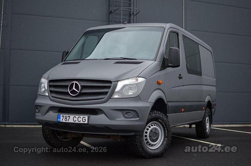 Gebraucht Mercedes Sprinter 129 PS (94 kW) 2014 Grau Van