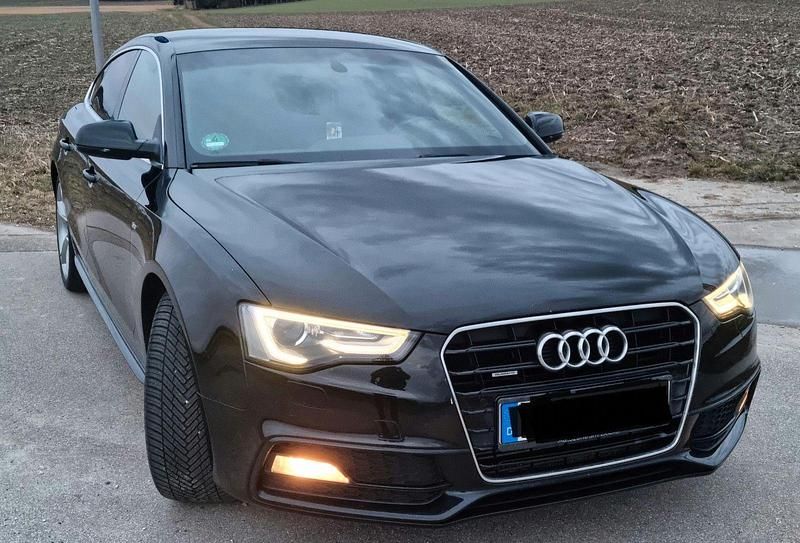 Gebraucht Audi A5 Sportback S-Line 177 PS (130 kW) 2014 Schwarz Kleinwagen