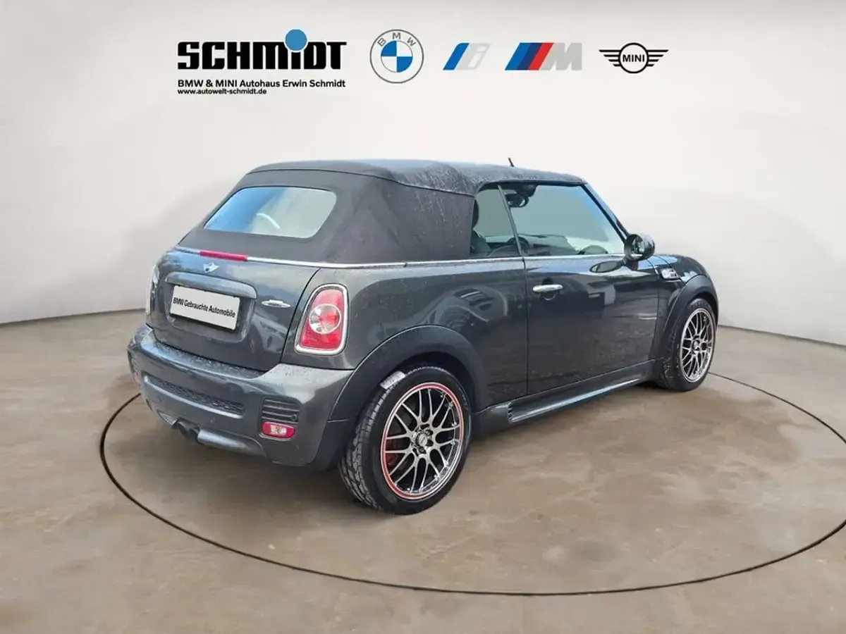Gebraucht Mini John Cooper Works Cabriolet 211 PS (155 kW) 2014 Eclipse grey metallic Cabrio